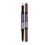 MAYBELLINE EXPRESS BROW SATIN DUO DOPPELSEITIGER AUGENBRAUENSTIFT 02 MEDIUM BROWN