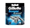 GILLETTE SENSOR EXCEL ERSATZKLINGEN 10 STÜCK