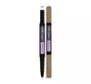 MAYBELLINE EXPRESS BROW SATIN DUO DOPPELSEITIGER AUGENBRAUENSTIFT 01 DARK BLONDE