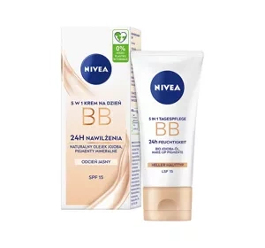 NIVEA 24H Feuchtigkeit BB Tagescreme 5in1 Hell 50ml