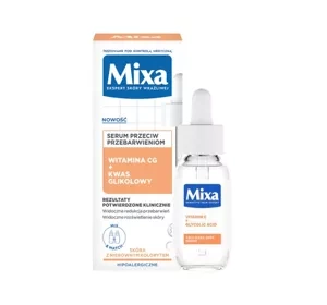 MIXA SERUM GEGEN VERFÄRBUNGEN VITAMIN CG + GLYKOLSÄURE 30ML