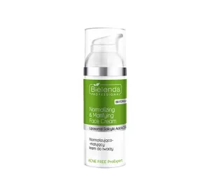 BIELENDA PROFESSIONAL ACNE FREE PRO EXPERT NORMALISIEREND-MATTIERENDE GESICHTSCREME 50ML