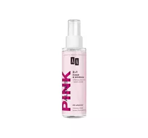 AA PINK ALOES FIXER SPRAY 2IN1 FÜR GESICHT 100ML