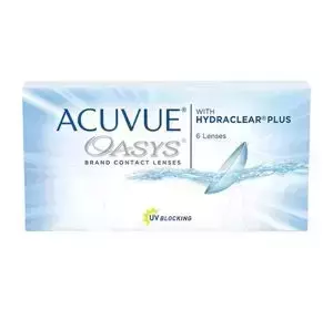 ACUVUE OASYS WITH HYDRACLEAR PLUS 6 STÜCK 6.00 / 8.4