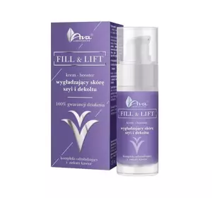 AVA FILL & LIFT BOOSTER-GLÄTTUNGSCREME FÜR HALS UND DEKOLLETEE 30ML