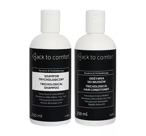 BACK TO COMFORT PYRETRIN-D TRICHOLOGISCHES KOSMETIKSET HAARSHAMPOO + CONDITIONER