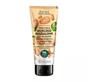 BARWA NATURALNA CONDITIONER FÜR STRAPAZIERTES BRÜCHIGES HAAR MANDELMILCH 200ML