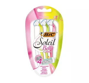 BIC SOLEIL BELLA COLOURS EINWEGRASIERER FÜR FRAUEN 3 STÜCK