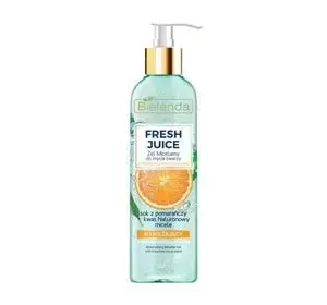 BIELENDA FRESH JUICE FEUCHTIGKEITSSPENDENDES MIZELLENGEL ORANGE 190 G