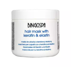 BINGOSPA HAARMASKE KERATIN ELASTIN 500G