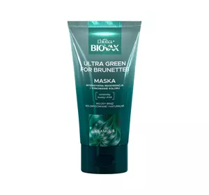 BIOVAX GLAMOUR ULTRA GREEN FOR BRUNETTES HAARMASKE 150ML