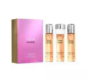 CHANEL CHANCE EDT TWIST AND SPRAY 3 X 20ML