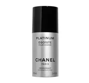 CHANEL PLATINUM EGOISTE DEODORANT SPRAY 100 ML