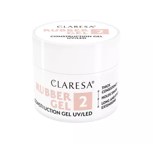 CLARESA RUBBER GEL AUFBAUGEL UV/LED 2 45