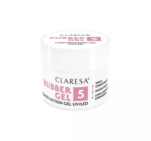 CLARESA RUBBER GEL AUFBAUGEL UV/LED 5 12G