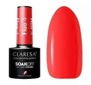 CLARESA SOAK OFF HYBRIDLACK FLUO 4 5ML