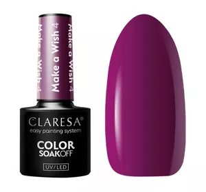 CLARESA SOAK OFF HYBRIDLACK MAKE A WISH 4 5ML