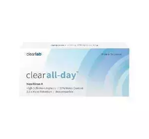 CLEARLAB CLEAR ALL-DAY MONATSLINSEN 3 STÜCK -4.00/8.6