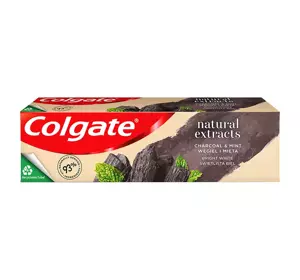 COLGATE NATURAL EXTRACTS CHARCOAL & MINT ZAHNPASTA 75ML