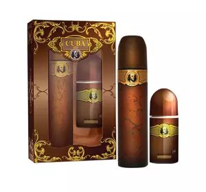 CUBA GOLD EDT SPRAY 100ML + ANTITRANSPIRANT ROLL-ON 50ML