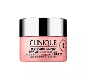 Clinique Moisture Surge SPF25 Sheer Hydrator feuchtigkeitsspendende Gesichtscreme 50ml