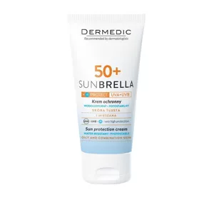 DERMEDIC SUNBRELLA ULTRALEICHTE SCHUTZCREME FETTIGE UND MISCHHAUT SPF50+ 40ML