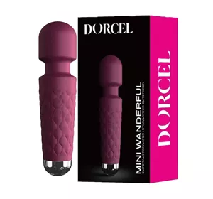 DORCEL MINI WANDERFUL MASSAGEGERÄT FÜR KÖRPER UND INTIME ORTE ZAUBERSTAB PLUM