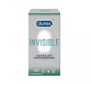 DUREX INVISIBLE CLOSE FIT KONDOME 10 STÜCK