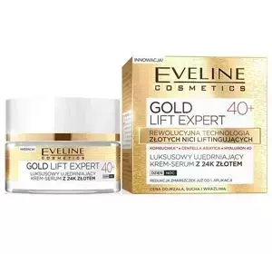 EVELINE GOLD LIFT STRAFFENDE CREME 40+ SERUM 50 ML