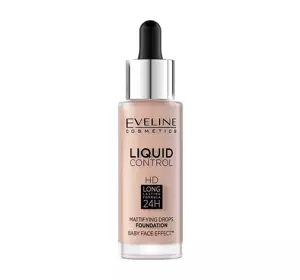 EVELINE LIQUID CONTROL HD GRUNDIERUNG 025 LIGHT ROSE 32ML