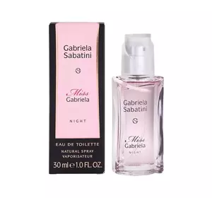 GABRIELA SABATINI MISS GABRIELA NIGHT EDT SPRAY 30ML