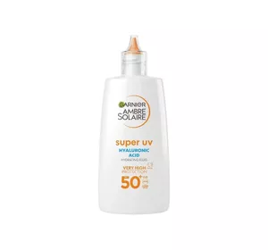 GARNIER AMBRE SOLAIRE ANTI-DARK SPOTS SUPER UV GESICHTSFLUID GEGEN HAUTVERFÄRBUNGEN SPF50+ 40ML