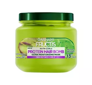 GARNIER FRUCTIS NUTRI CURLS FEUCHTIGKEITSSPENDENDE HAARMASKE 320ML