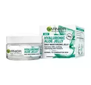 GARNIER HYALURONIC ALOE JELLY FEUCHTIGKEITSSPENDENDE GEL-CREME FÜR NORMALNE UND GEMISCHTE HAUT 50ML