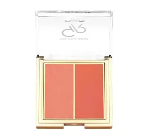 GOLDEN ROSE ICONIC DOPPELTES WANGENROUGE 02 PEACHY CORAL 2x3G