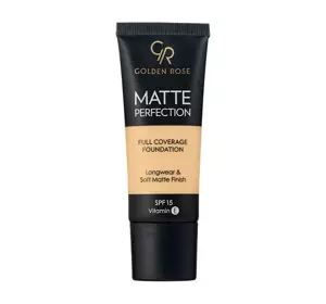 GOLDEN ROSE MATTE PERFECTION DECKENDE GRUNDIERUNG SPF15 W2 35ML