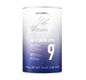 GOLDWELL LIGHT DIMENSIONS OXYCUR PLATIN 9+ STAUBFREIES BLONDIERPULVER 500G