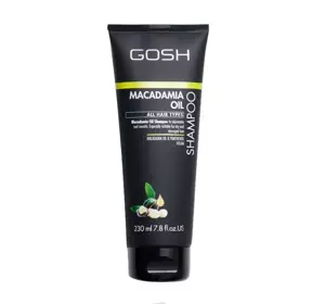 GOSH MACADAMIA OIL VEGANES SHAMPOO FÜR TROCKENES HAAR 230ML