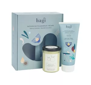 HAGI SET KÖRPERLOTION HEBRAL SENSE + DUFTKERZE SPICY ORANGE