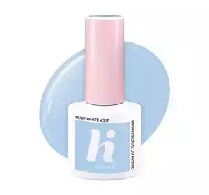 HI HYBRID HYBRID UV NAGELLACK #317 BLUE WHITE 5ML