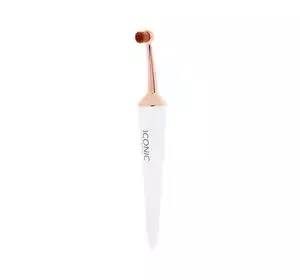 ICONIC LONDON EVO OVAL MAKEUP PINSEL WHITE 006
