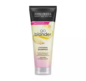 JOHN FRIEDA GO BLONDER LIGHTENING SHAMPOO 250ML