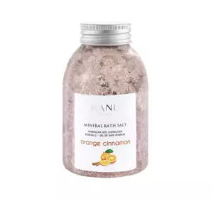 KANU NATURE MINERALISCHES BADESALZ ORANGE UND ZIMT 350G