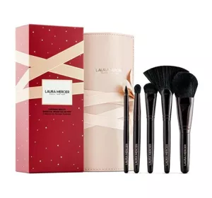 LAURA MERCIER SWEEPING BEAUTY ESSENTIAL BRUSH COLLECTION SET VON MAKE UP PINSELN