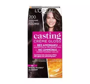 LOREAL PARIS CASTING CREME GLOSS 200 TIEFSCHWARZ