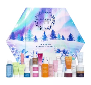 Lumene 24 Nordic Beauty Secrets Adventskalender mit Make-up- und Pflege-Kosmetik