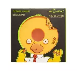 MAKEUP REVOLUTION X THE SIMPSONS TREEHOUSE OF HORROR MAKEUP SPONGE DONUT HEAD HOMER