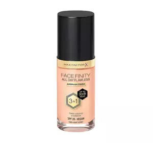 MAX FACTOR FACEFINITY ALL DAY FLAWLESS 3IN1 VEGANE GRUNDIERUNG C40 LIGHT IVORY 30ML