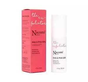 NACOMI NEXT LEVEL THE EXFOLIATOR AHA & PHA 30% SERUM 30ML