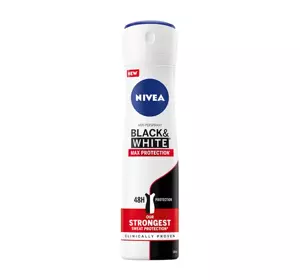 NIVEA BLACK & WHITE MAX PROTECTION ANTITRANSPIRANT SPRAY 150ML